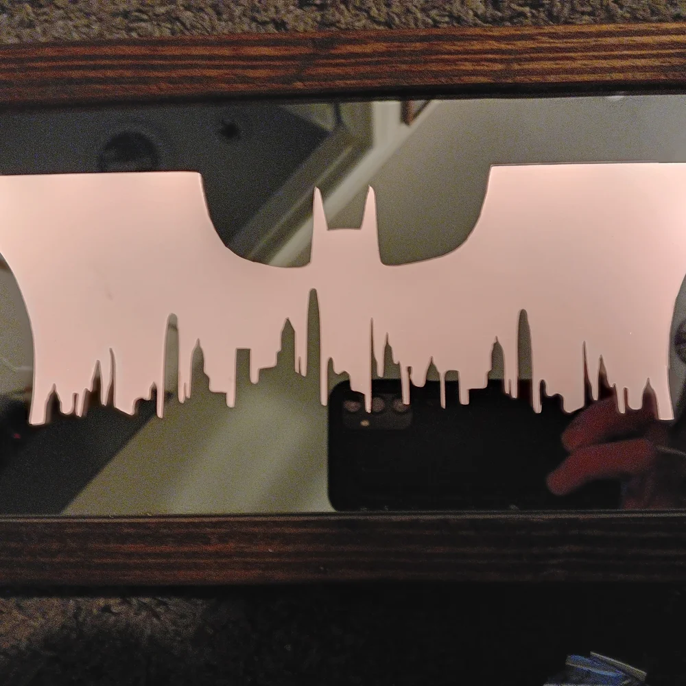 Batman Gotham City LED Mirror